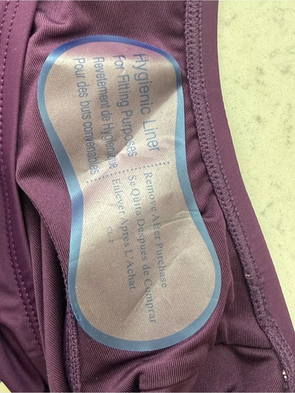 DKNY Women’s Purple One Piece Swimsuit Sz(XXL) - Picture 12 of 12